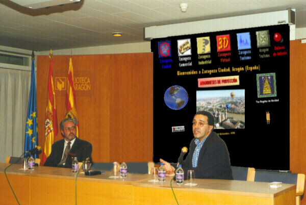 Presentación en la Biblioteca de Aragón